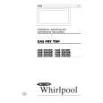 WHIRLPOOL AGB 467/WP Installation Manual