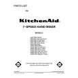 WHIRLPOOL KHM7TER5 Parts Catalog