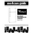 WHIRLPOOL ET14AKXLWR0 Owners Manual