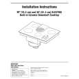 WHIRLPOOL GJD3044RB00 Installation Manual