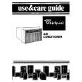 WHIRLPOOL ACE082XS1 Owners Manual