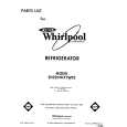 WHIRLPOOL ED22DWXTM02 Parts Catalog