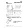 WHIRLPOOL AKR 105/AV Owners Manual