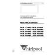 WHIRLPOOL AGB 401/WP Installation Manual