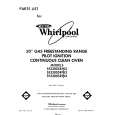 WHIRLPOOL SF3300SRW4 Parts Catalog