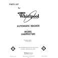 WHIRLPOOL LA6090XTW0 Parts Catalog