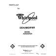 WHIRLPOOL AD0502XZ0 Parts Catalog