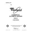 WHIRLPOOL CAW2762RQ0 Parts Catalog