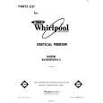 WHIRLPOOL EV090FXKN5 Parts Catalog
