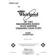 WHIRLPOOL SF330PEWN3 Parts Catalog