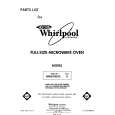 WHIRLPOOL MW8700XS0 Parts Catalog