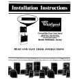 WHIRLPOOL RH6330XLW0 Installation Manual