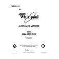 WHIRLPOOL 4LA6300XXN0 Parts Catalog