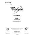 WHIRLPOOL LG5201XTW0 Parts Catalog