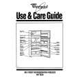 WHIRLPOOL 6ET16ZKXWN01 Owners Manual