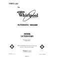 WHIRLPOOL LA7800XSW0 Parts Catalog
