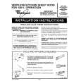 WHIRLPOOL RCH3660 Installation Manual