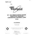 WHIRLPOOL SF3300EKW0 Parts Catalog