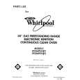 WHIRLPOOL SF336PESW3 Parts Catalog
