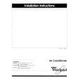 WHIRLPOOL ACE082XY0 Installation Manual