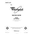 WHIRLPOOL LE5790XSW1 Parts Catalog