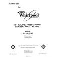 WHIRLPOOL RF316PXPW0 Parts Catalog