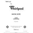 WHIRLPOOL LE6900XKW0 Parts Catalog