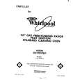WHIRLPOOL SF3100SPW0 Parts Catalog
