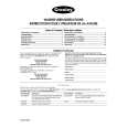 WHIRLPOOL CAWS954SB1 Owners Manual