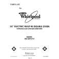 WHIRLPOOL RB130PXV0 Parts Catalog