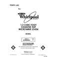 WHIRLPOOL MW8650XS7 Parts Catalog
