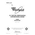 WHIRLPOOL RF3000XVN0 Parts Catalog