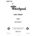 WHIRLPOOL EH120CXLW5 Parts Catalog