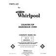 WHIRLPOOL MW8200XL0 Parts Catalog