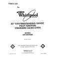 WHIRLPOOL SF0100SRW8 Parts Catalog