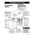 WHIRLPOOL CA1752XWN0 Installation Manual