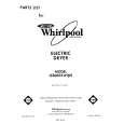 WHIRLPOOL LE8600XWW0 Parts Catalog
