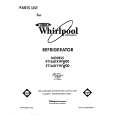 WHIRLPOOL ET16JKXWW00 Parts Catalog