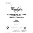 WHIRLPOOL SF0100SRW6 Parts Catalog