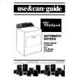 WHIRLPOOL LE7800XPW0 Owners Manual
