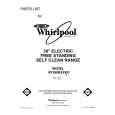 WHIRLPOOL RF360BXXW3 Parts Catalog