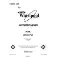 WHIRLPOOL LA5400XPW5 Parts Catalog