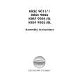 WHIRLPOOL KRSC 9005/A+ Installation Manual