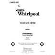 WHIRLPOOL LE4930XKW0 Parts Catalog