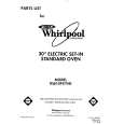 WHIRLPOOL RS610PXYH0 Parts Catalog