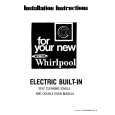 WHIRLPOOL RB170PXLW2 Installation Manual