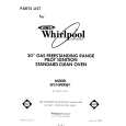 WHIRLPOOL SF310PERW1 Parts Catalog