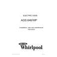 WHIRLPOOL AGS 646/WP Owners Manual