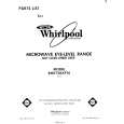 WHIRLPOOL RM973BXPT0 Parts Catalog