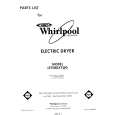 WHIRLPOOL LE7080XTW0 Parts Catalog
